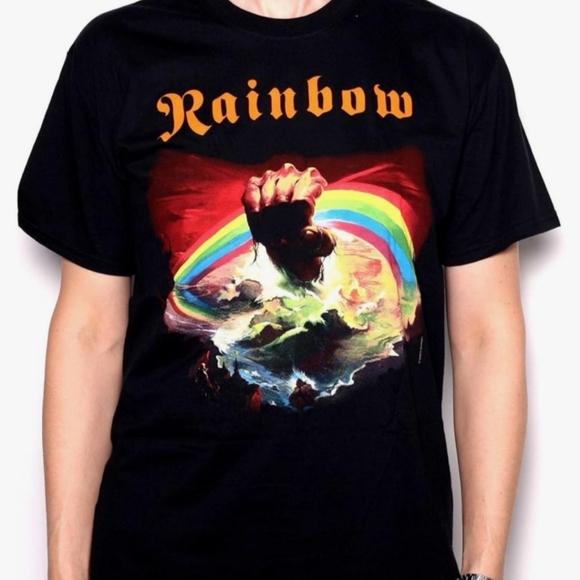 Port and Company Other - Rainbow - Rising 1976 Album Artwork Tshirt